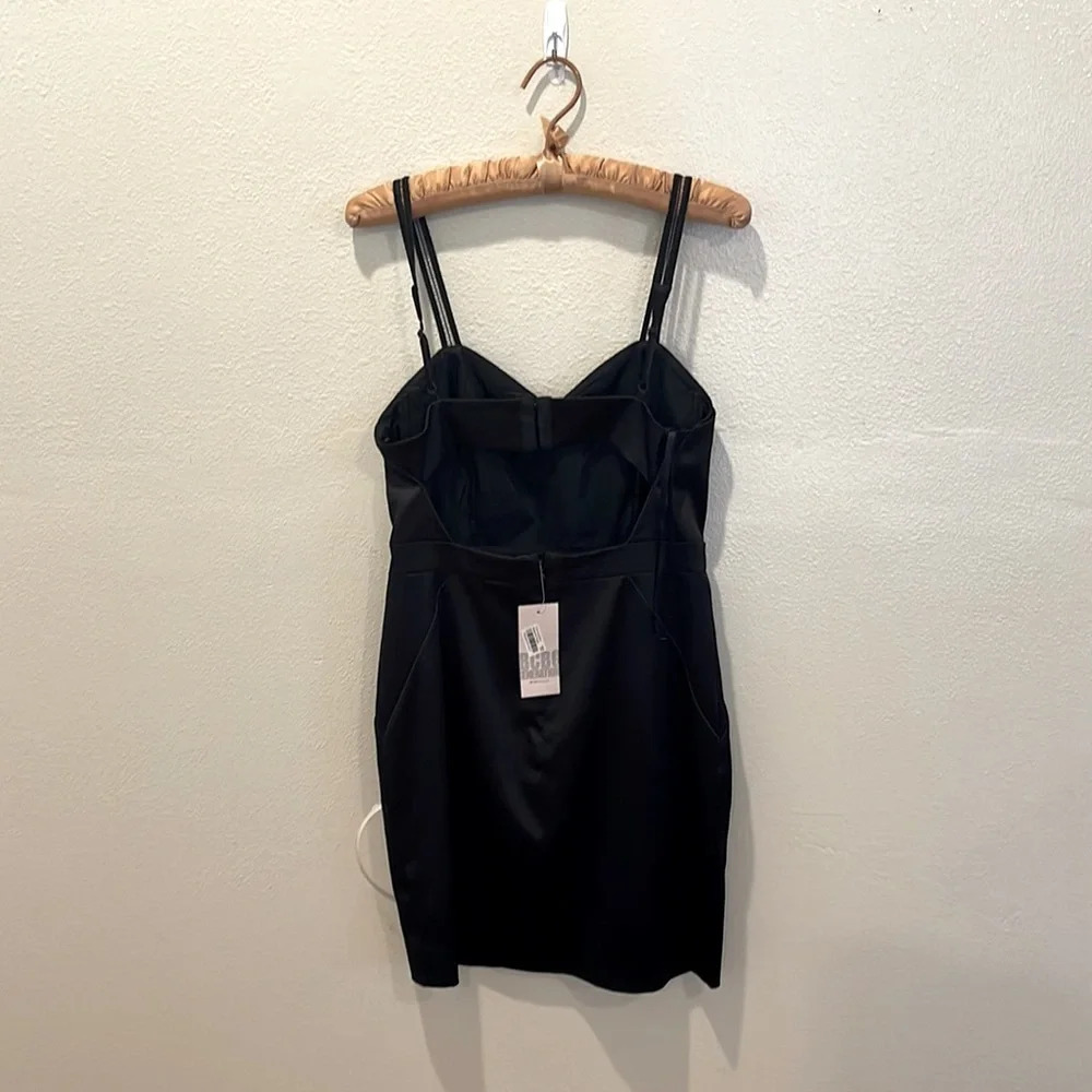 BCB Generation black mini dress style tud61426. size 4 - Picture 3 of 9